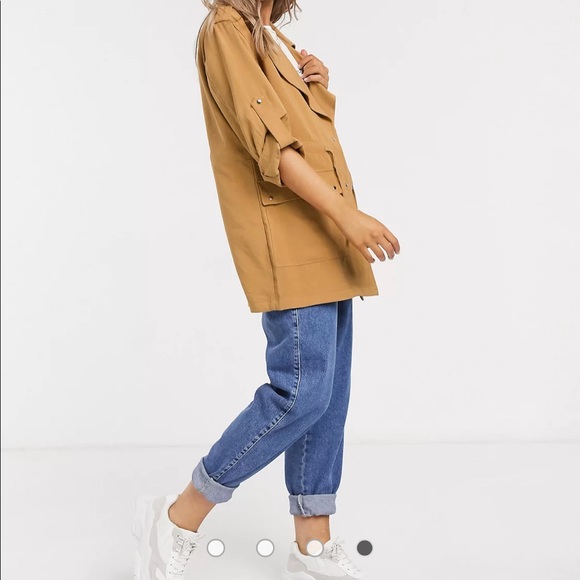 Pull&Bear Utility Jacket in brown - Picture 3 of 4